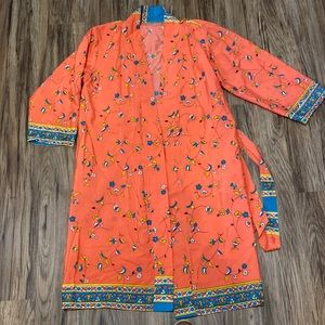 DGY robe, recycled materials, new never worn, some imperfections